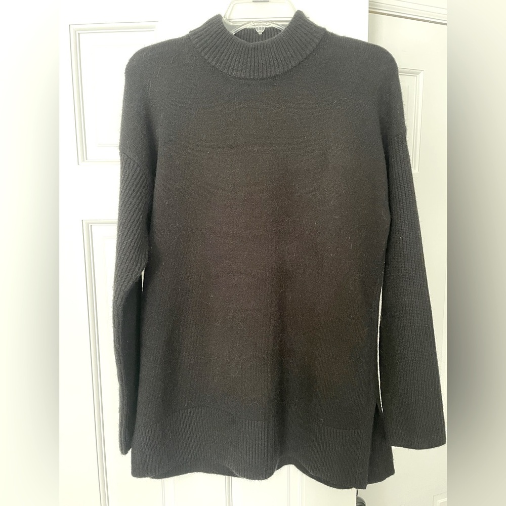 Ann Taylor Women’s Black Mock Neck Sweater